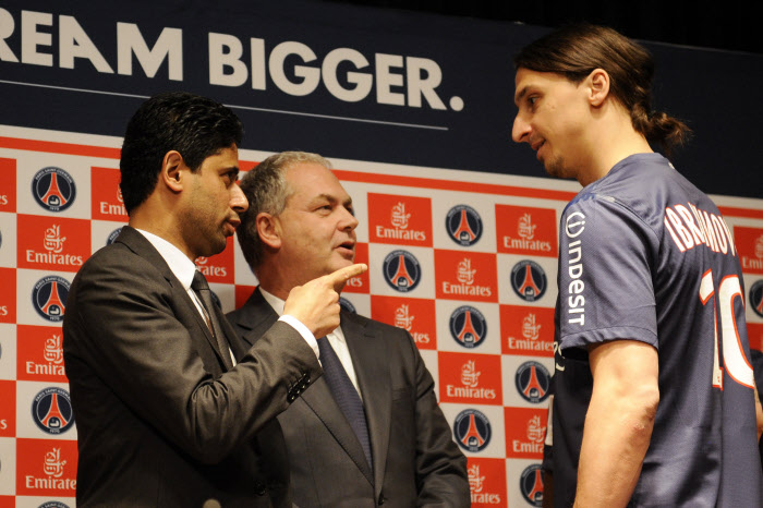 Ibrahimovic, Nasser AL-Khelaïfi, PSG, Mercato